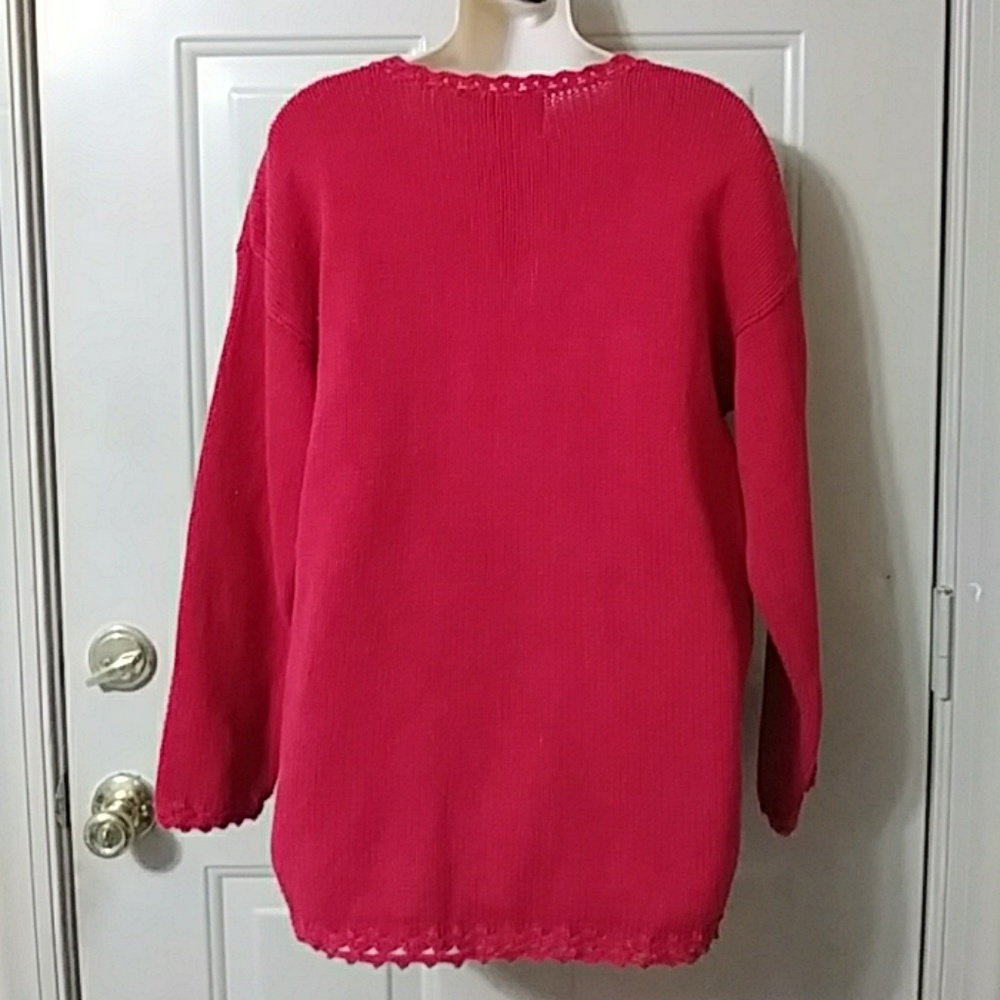 Christmas xmas tree holiday sweater medium - Picture 6 of 8